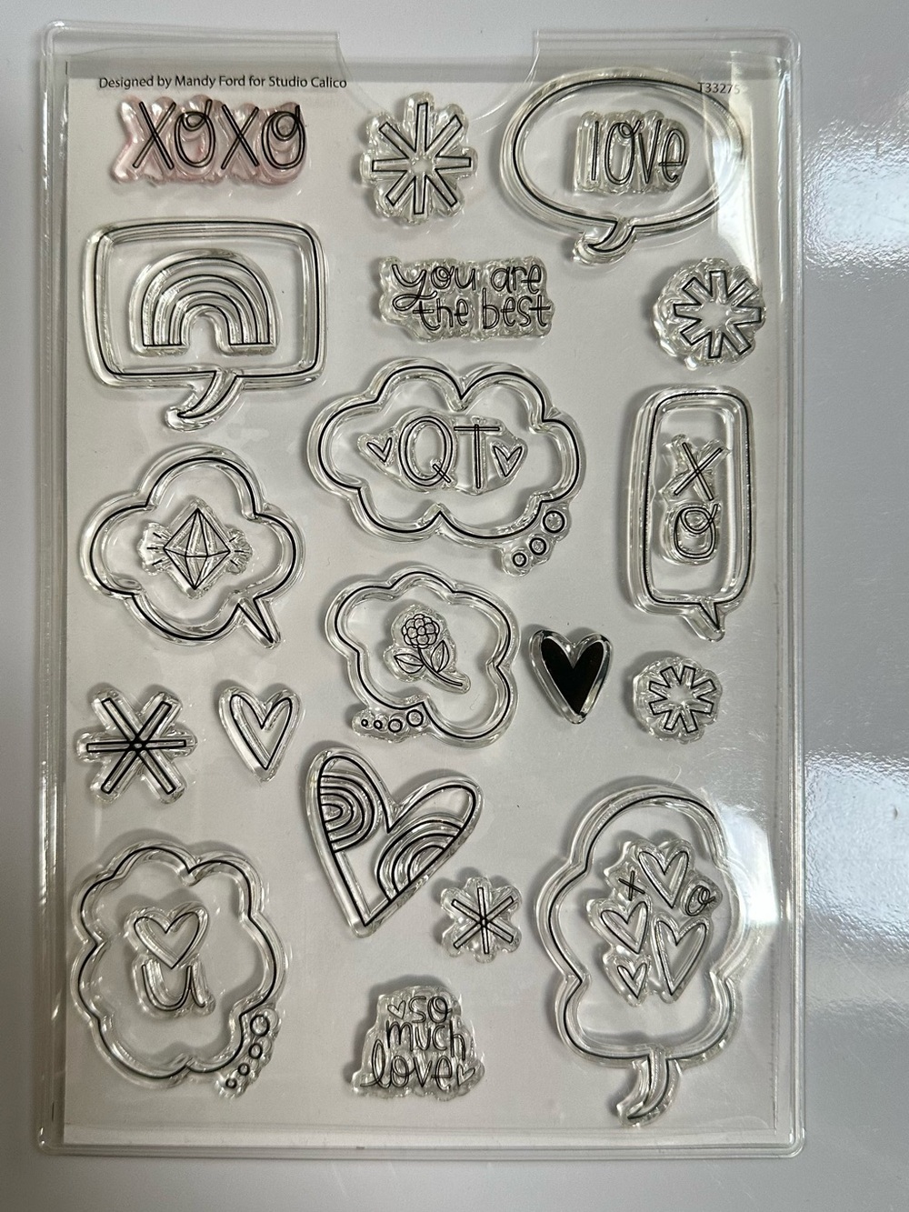 4”x6” Studio Calico Stamp Set